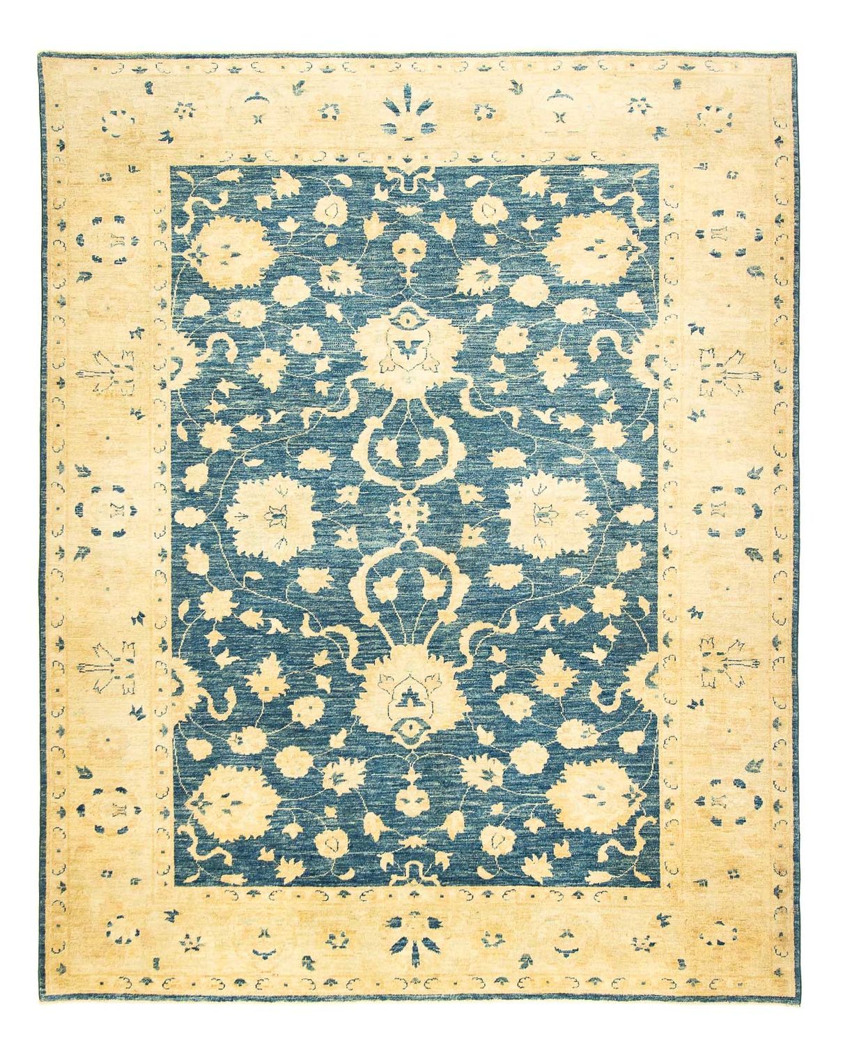 Tappeto Ziegler - 245 x 197 cm - blu scuro