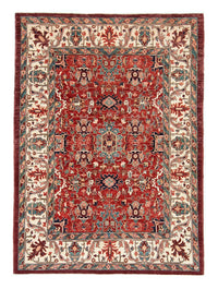 Tappeto afgano - 200 x 148 cm - rosso scuro