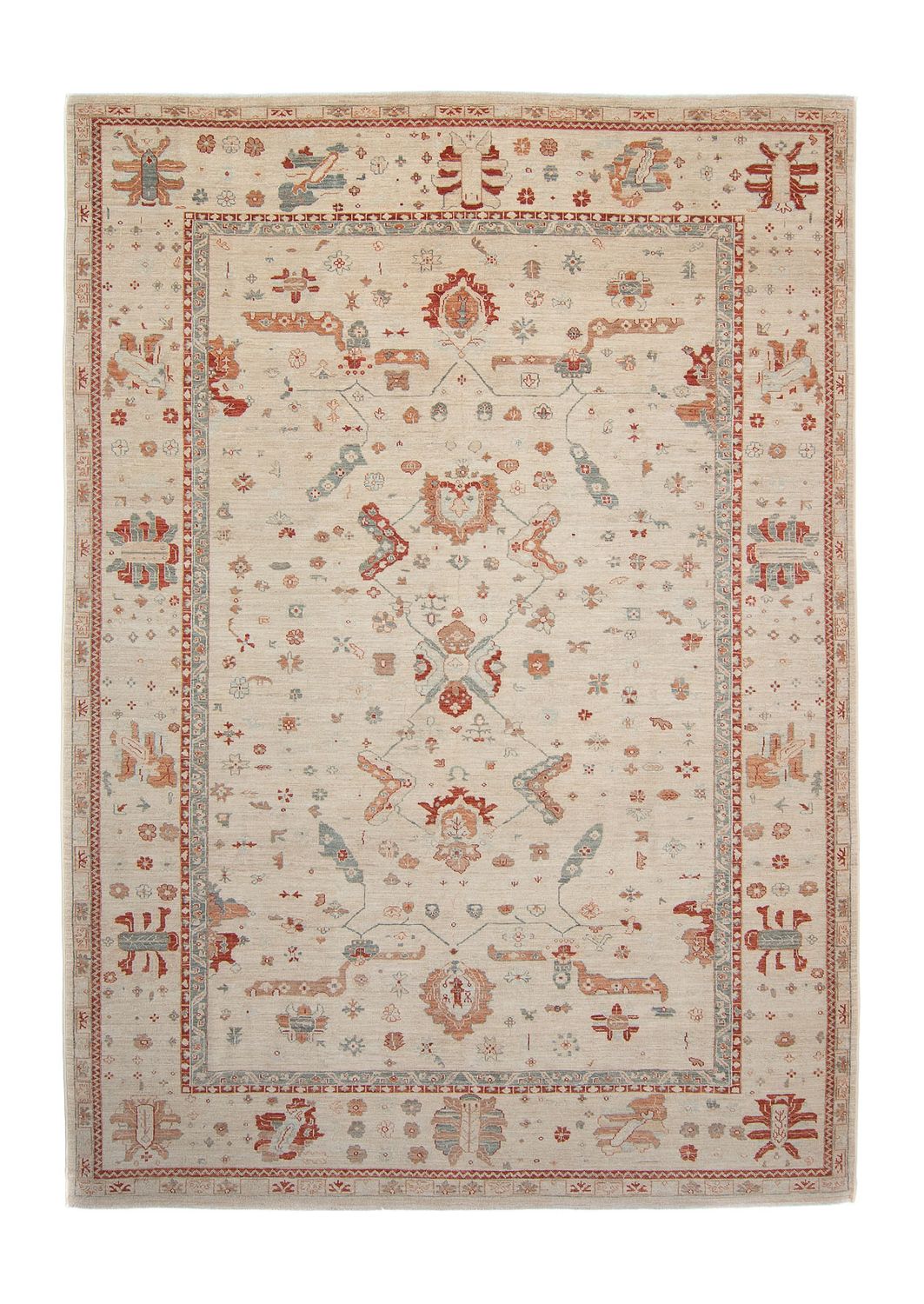 Tappeto Ziegler - Usak - 342 x 245 cm - beige