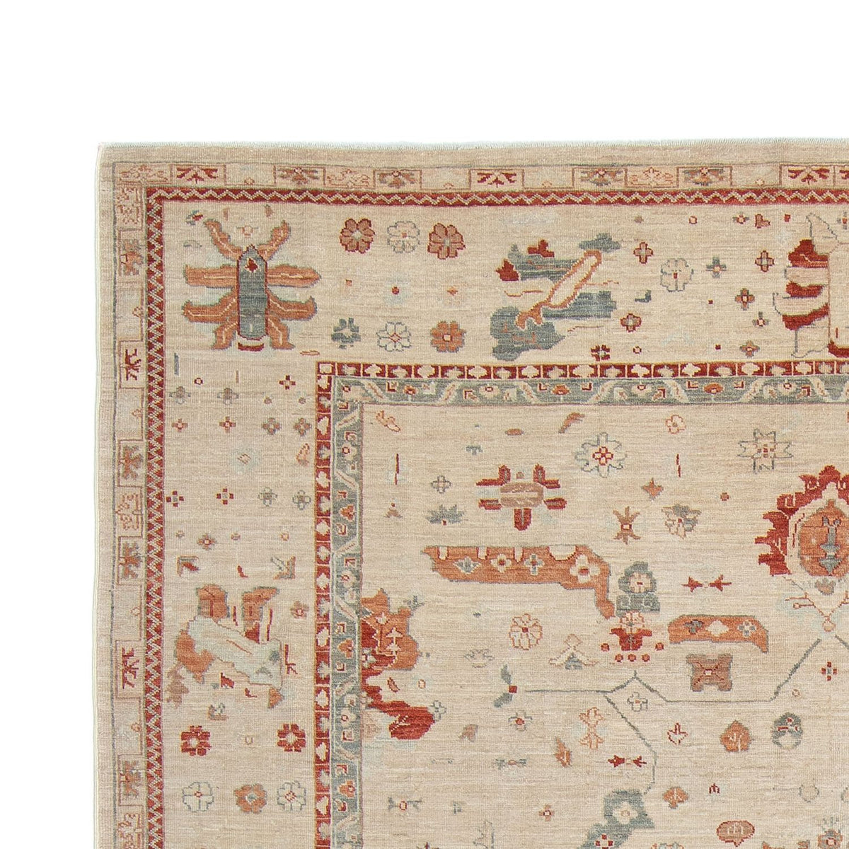 Tappeto Ziegler - Usak - 342 x 245 cm - beige