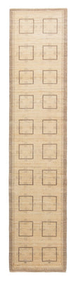 Tappeto corsia Tappeto Gabbeh - Loribaft Persero - 345 x 75 cm - beige