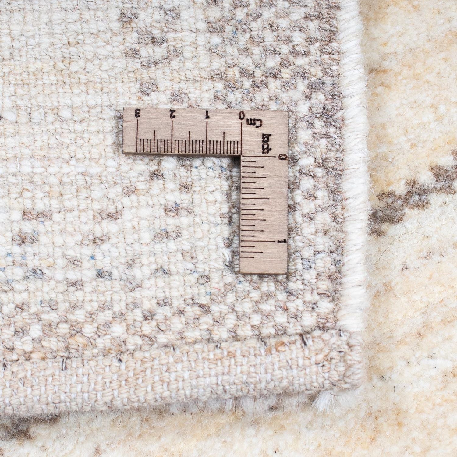 Tappeto corsia Tappeto Gabbeh - Loribaft Persero - 345 x 75 cm - beige
