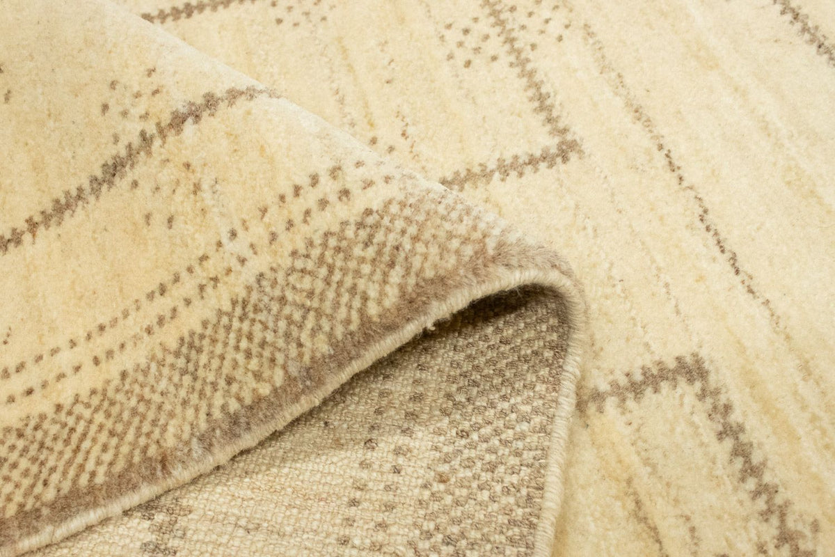 Tappeto corsia Tappeto Gabbeh - Persero - 345 x 75 cm - beige