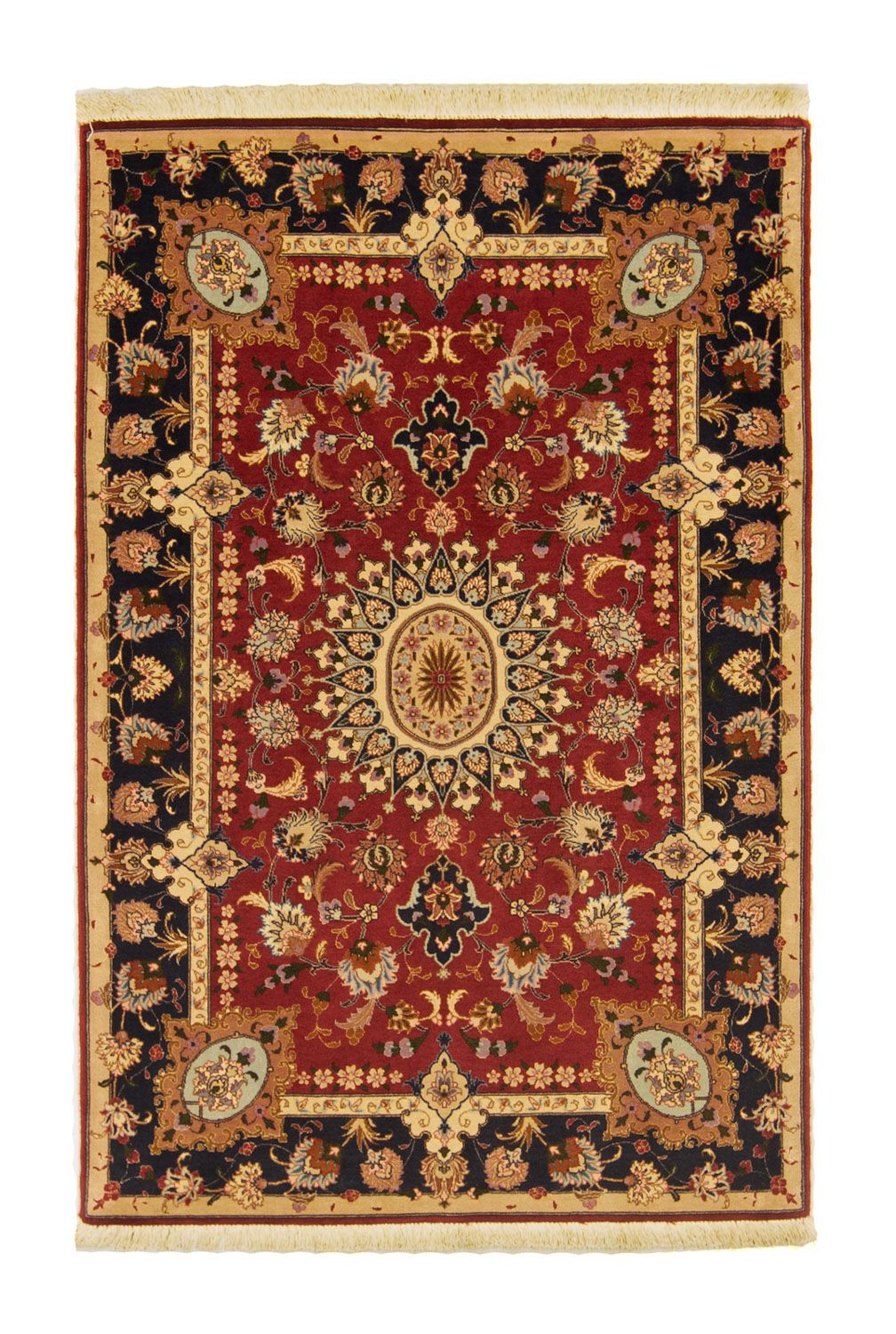 Tappeto Persero - Tabriz - Reale - 207 x 148 cm - rosso