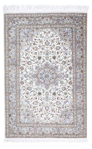 Tappeto Persero - Ghom - 121 x 80 cm - beige