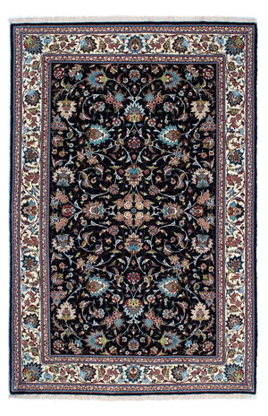 Tappeto Persero - Ghom - 210 x 140 cm - blu scuro