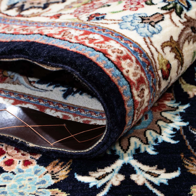 Tappeto Persero - Ghom - 210 x 140 cm - blu scuro