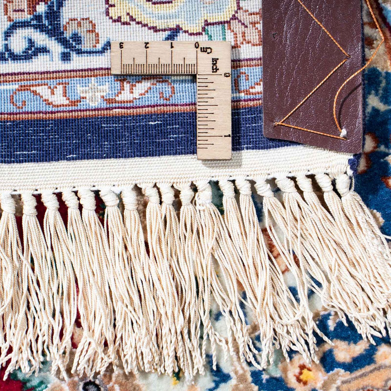Tappeto Persero - Isfahan - Premio - 194 x 131 cm - rosso scuro