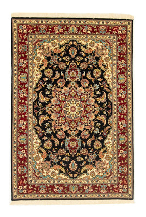 Tappeto Persero - Ghom - 157 x 105 cm - nero