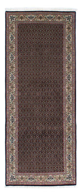 Tappeto corsia Tappeto Persero - Tabriz - 209 x 85 cm - blu scuro