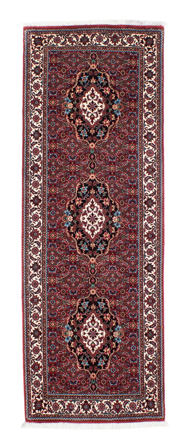 Tappeto corsia Tappeto Persero - Bidjar - 205 x 74 cm - rosso scuro