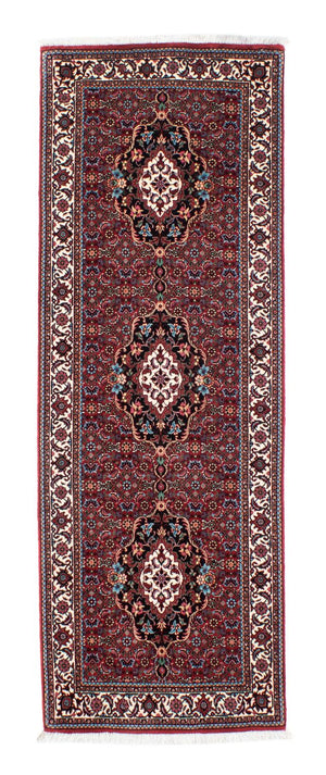 Tappeto corsia Tappeto Persero - Bidjar - 205 x 74 cm - rosso scuro