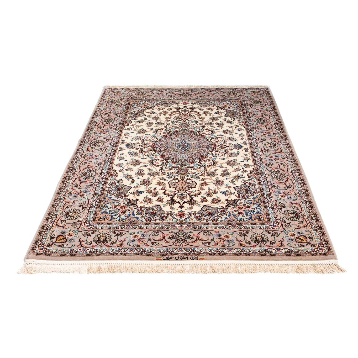 Tappeto Persero - Isfahan - Premio - 201 x 130 cm - beige
