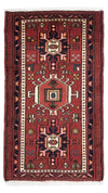 Qaraja Tappeto 60x104cm - Tappeto persiano - Rettangolo / Marrone / 60 x 104 cm Rettangolo