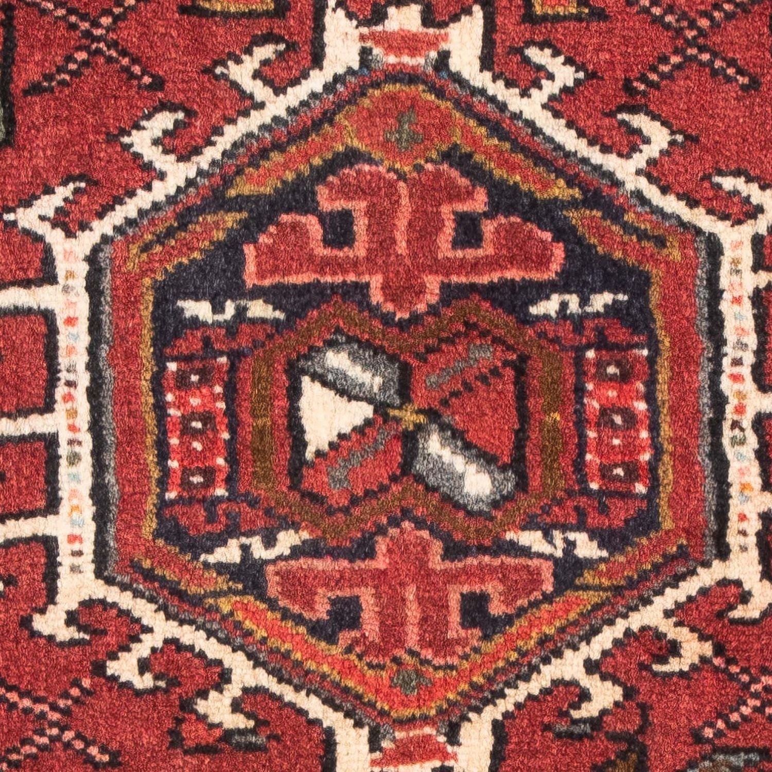 Tappeto Persero - Nomade - 105 x 60 cm - rosso scuro