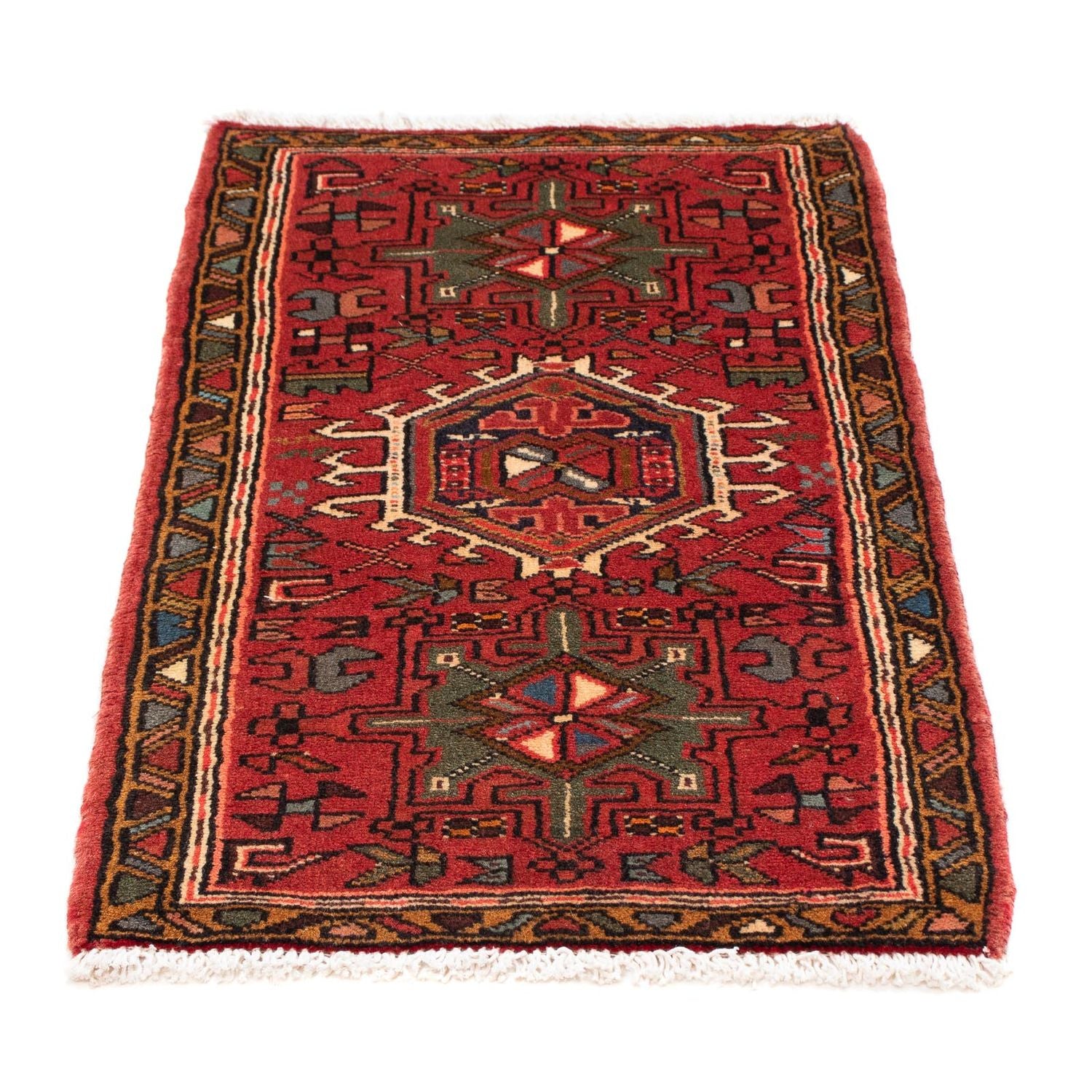 Tappeto Persero - Nomade - 105 x 60 cm - rosso scuro