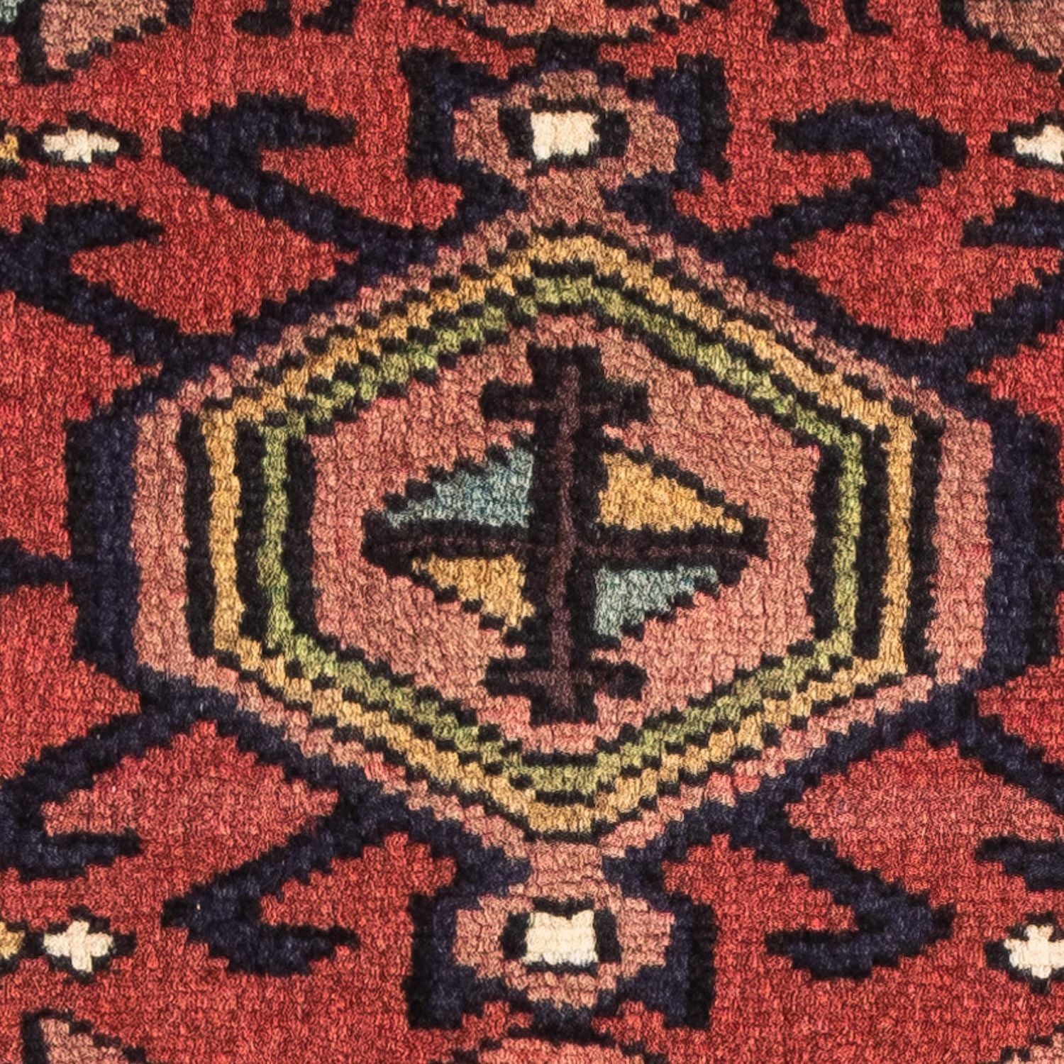 Tappeto Persero - Nomade - 105 x 65 cm - rosso scuro