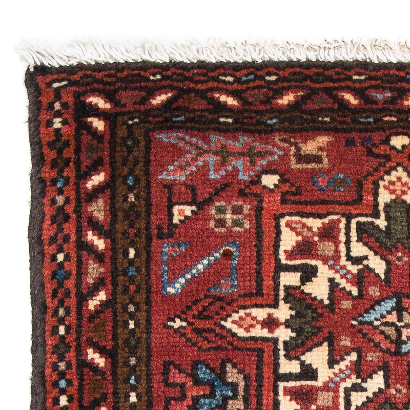 Tappeto Persero - Nomade - 108 x 65 cm - rosso scuro