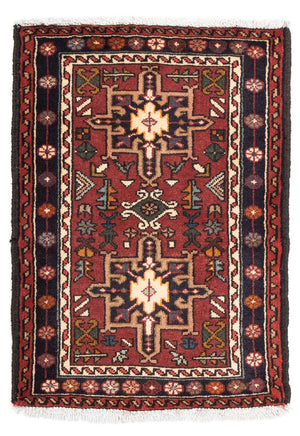 Tappeto Persero - Nomade - 105 x 75 cm - rosso scuro