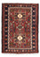 Tappeto Persero - Nomade - 105 x 75 cm - rosso scuro