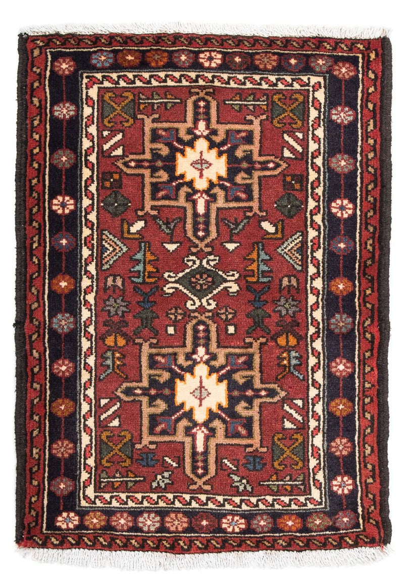 Tappeto Persero - Nomade - 105 x 75 cm - rosso scuro