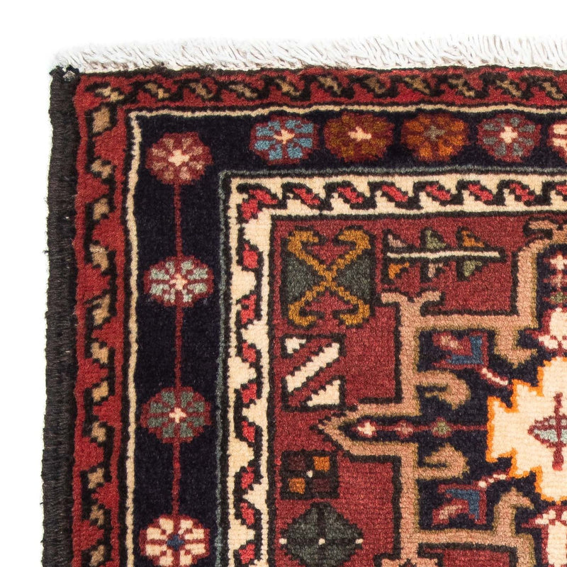 Tappeto Persero - Nomade - 105 x 75 cm - rosso scuro