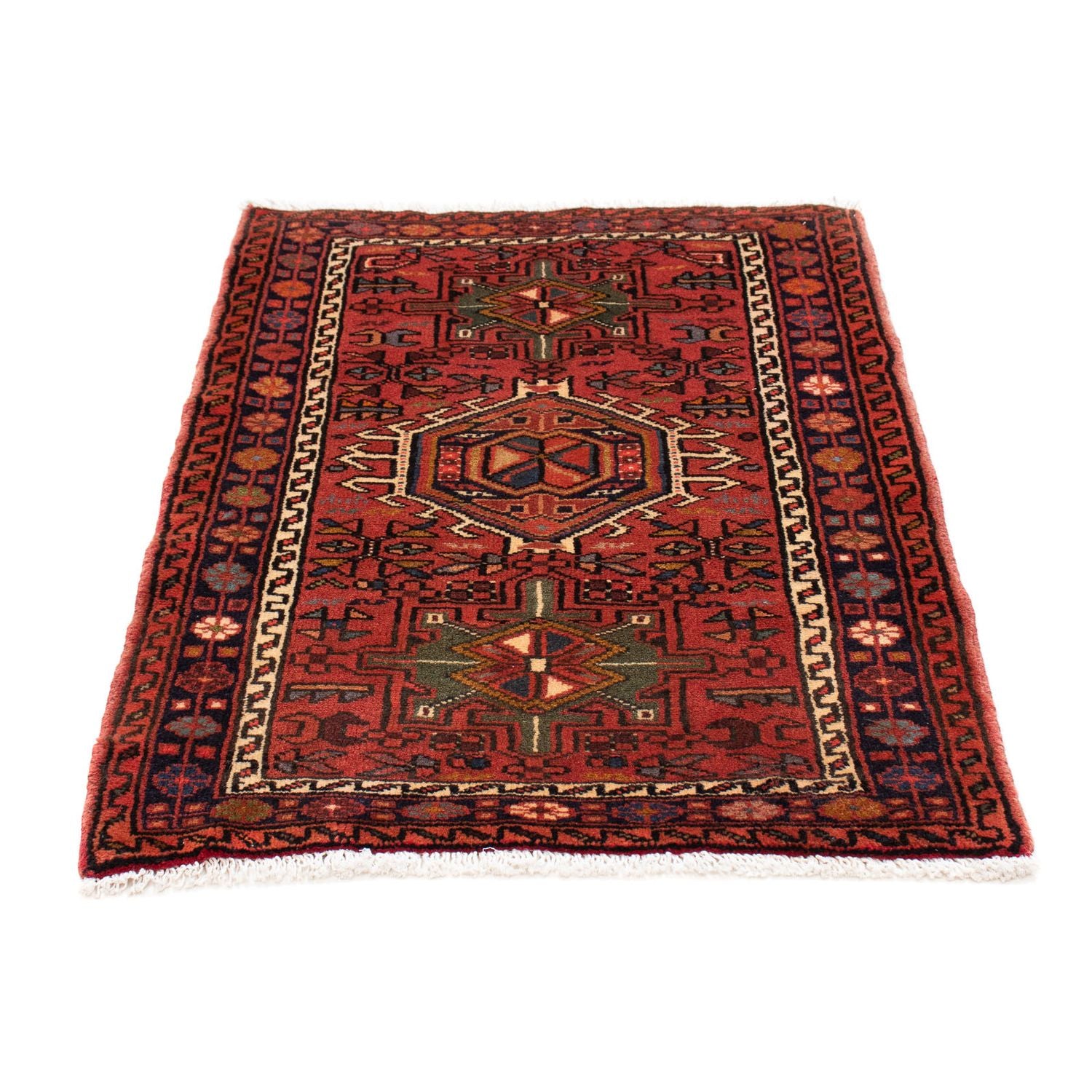 Tappeto Persero - Nomade - 110 x 77 cm - rosso scuro
