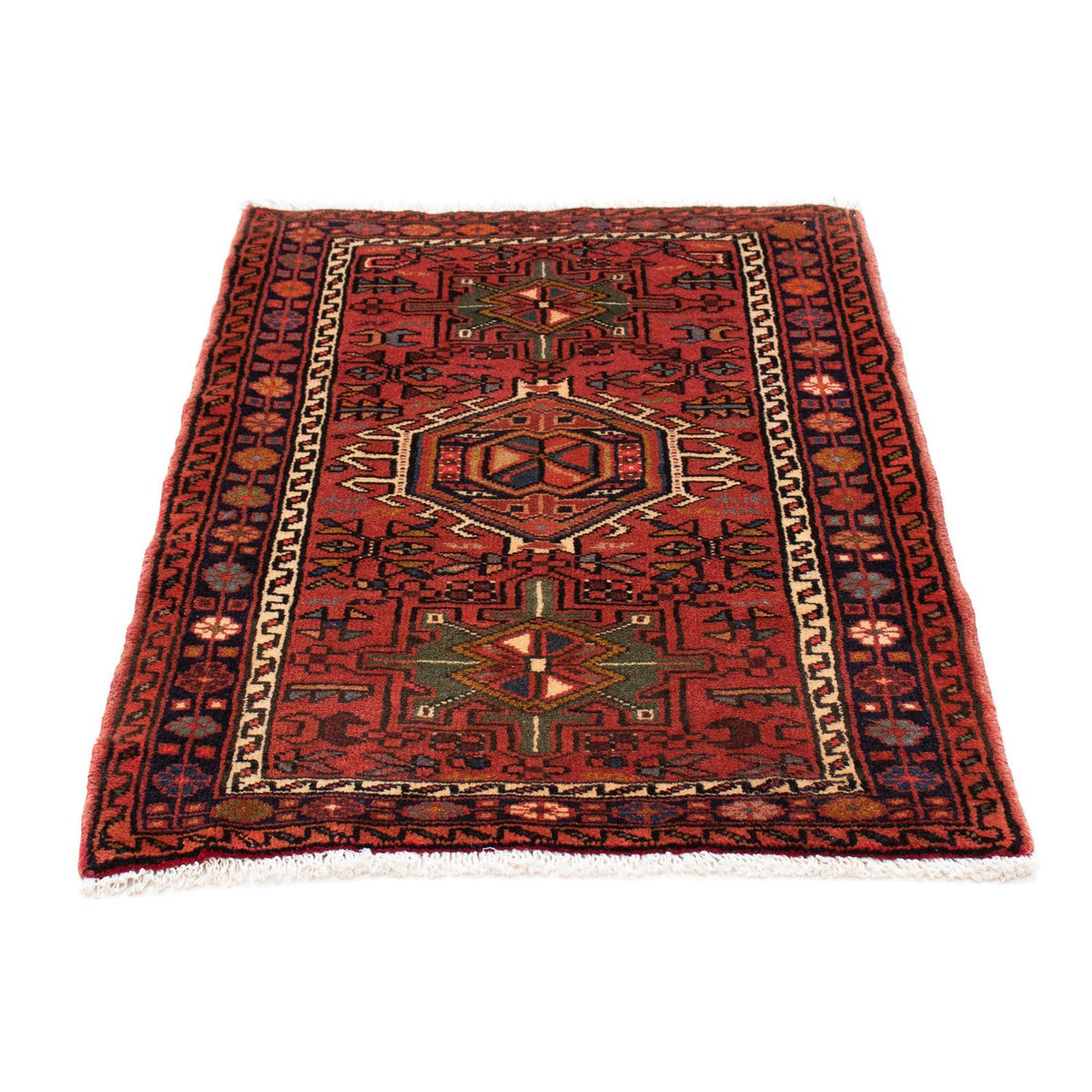 Tappeto Persero - Nomade - 110 x 77 cm - rosso scuro