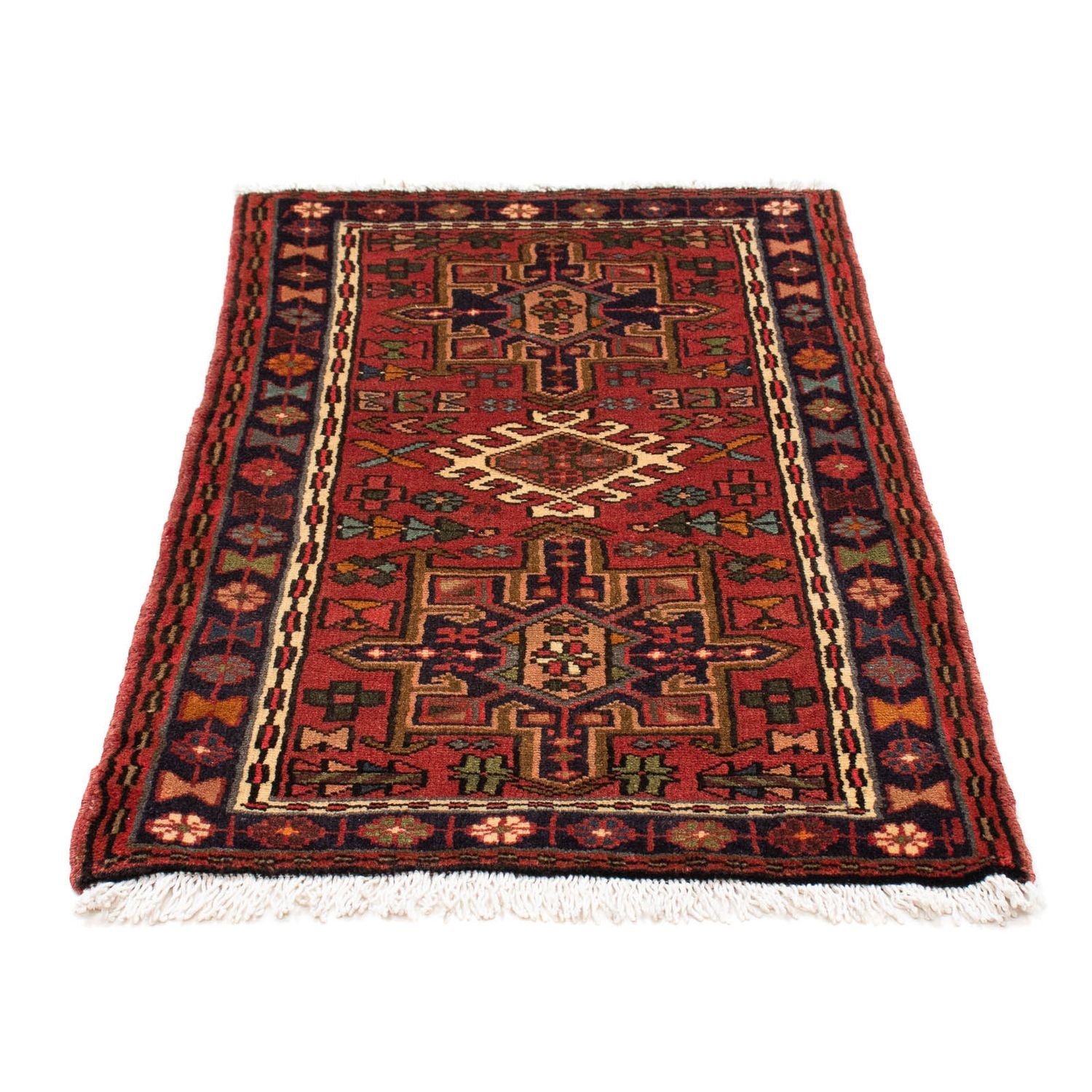 Tappeto Persero - Nomade - 110 x 72 cm - rosso scuro