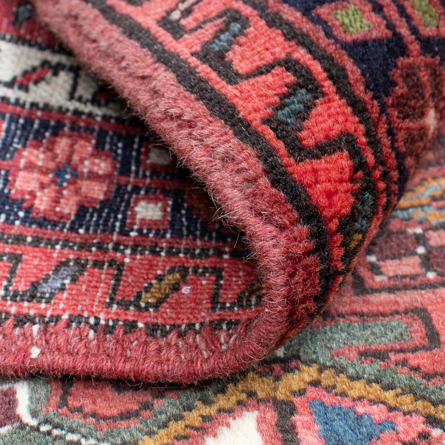 Tappeto Persero - Nomade - 115 x 75 cm - rosso scuro
