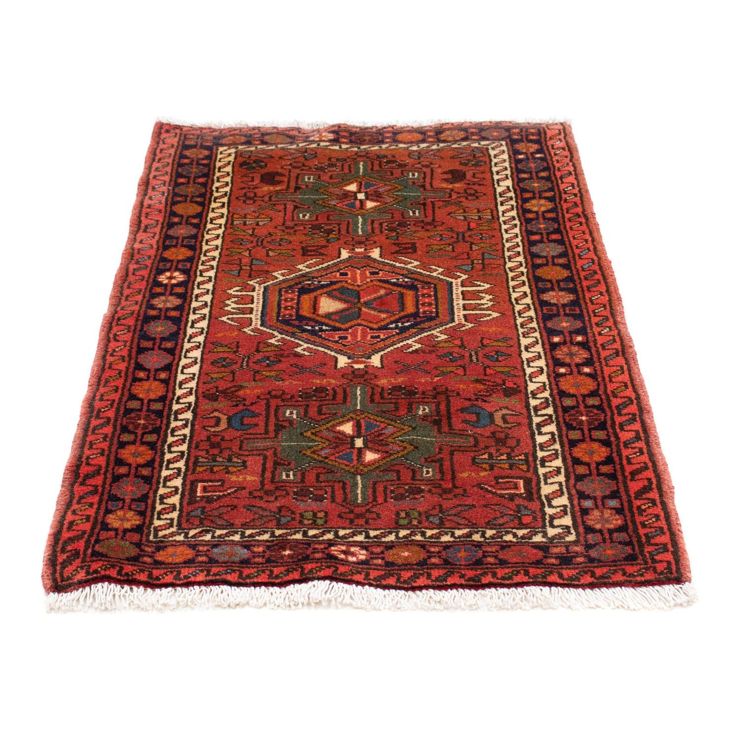 Tappeto Persero - Nomade - 115 x 75 cm - rosso scuro