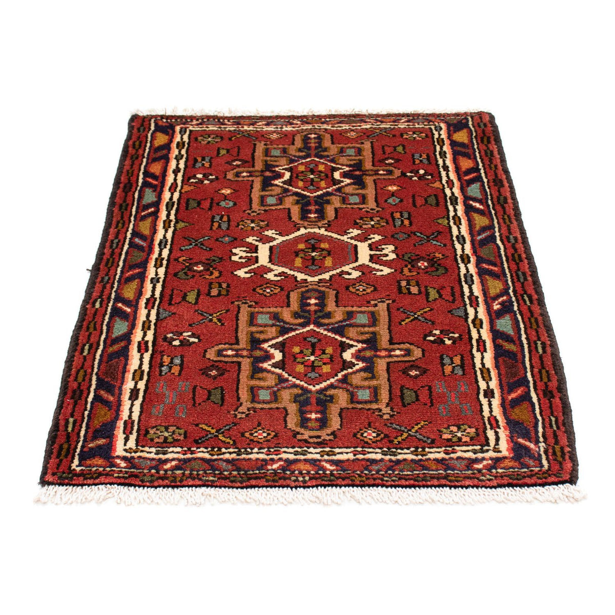Tappeto Persero - Nomade - 100 x 73 cm - rosso scuro