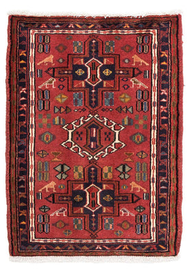 Tappeto Persero - Nomade - 98 x 70 cm - rosso scuro