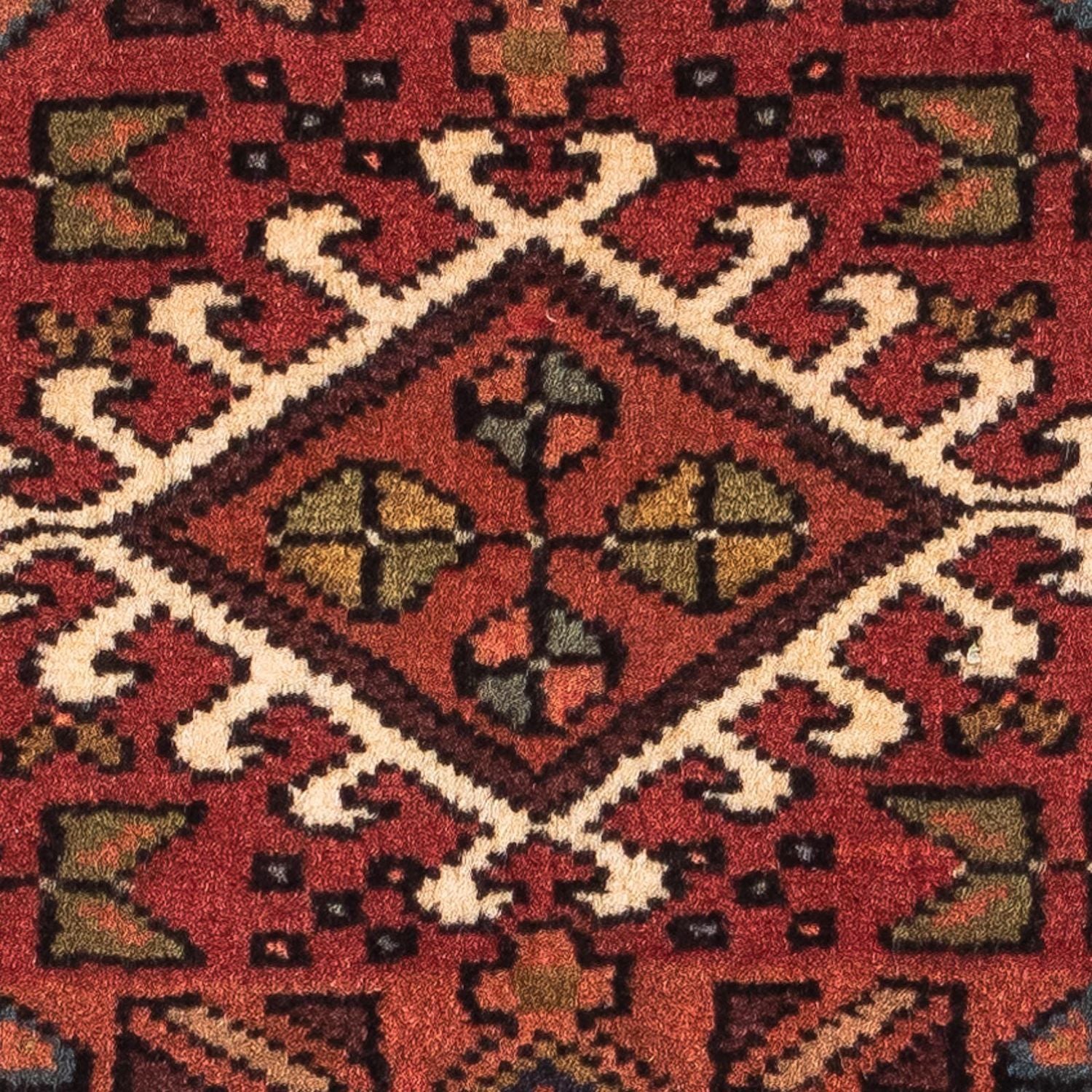 Tappeto Persero - Nomade - 116 x 60 cm - rosso scuro