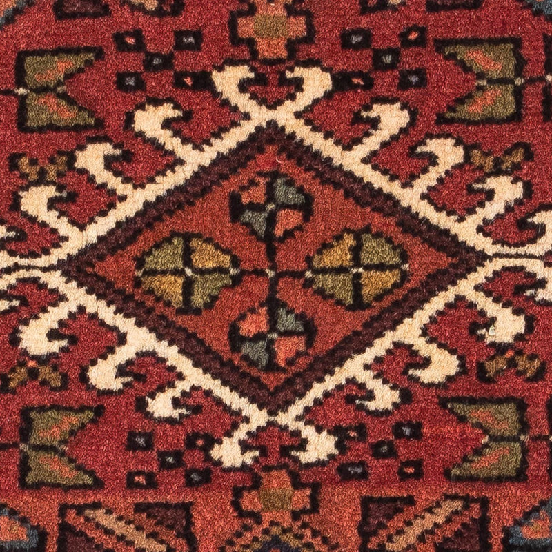 Tappeto Persero - Nomade - 116 x 60 cm - rosso scuro