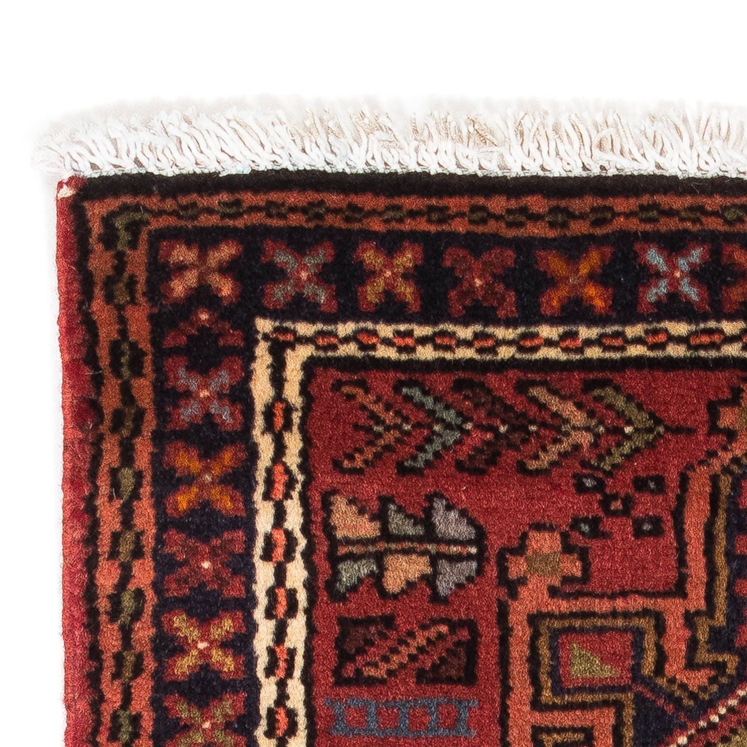 Tappeto Persero - Nomade - 116 x 60 cm - rosso scuro