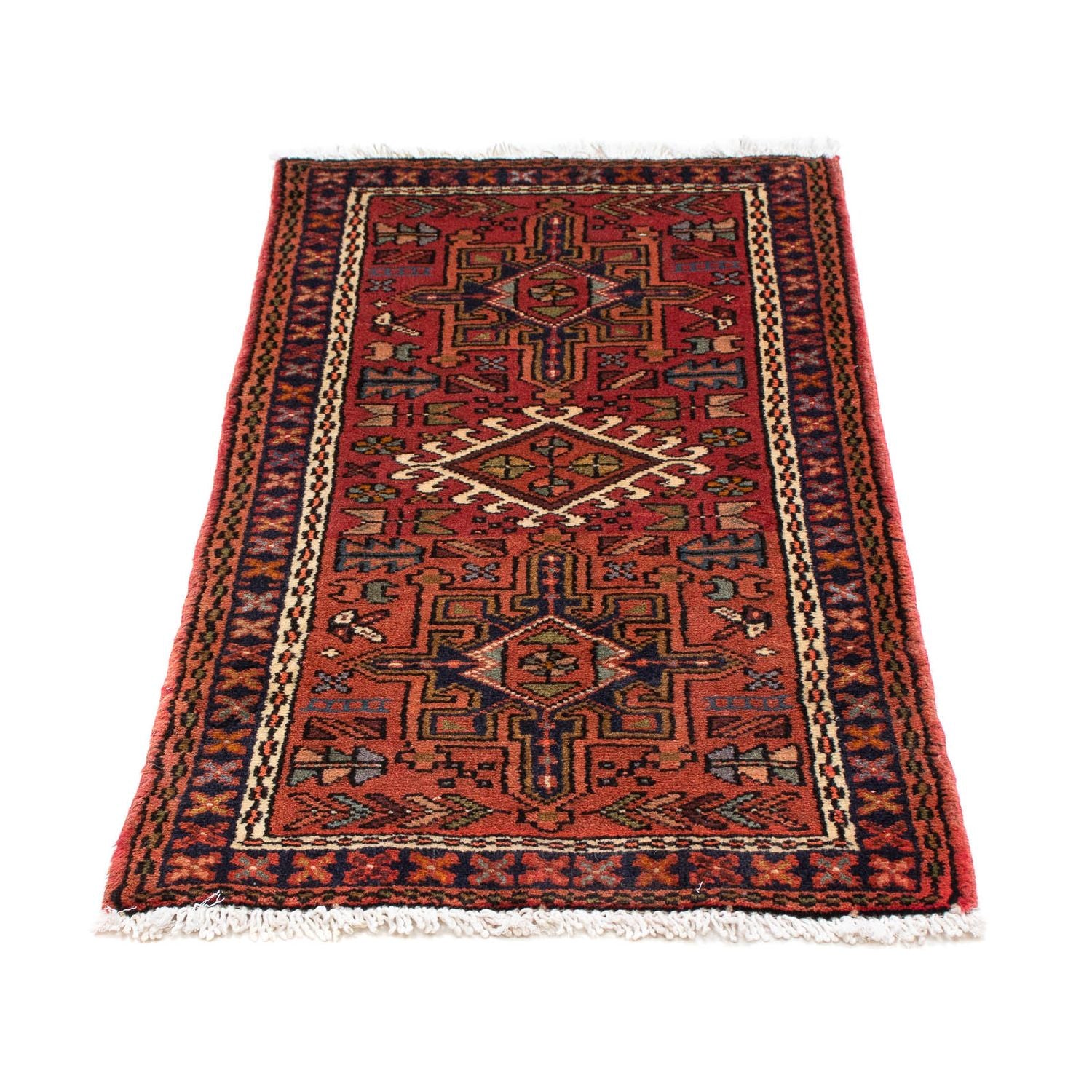 Tappeto Persero - Nomade - 116 x 60 cm - rosso scuro