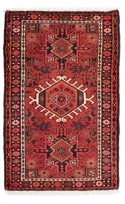 Tappeto Persero - Nomade - 105 x 65 cm - rosso scuro