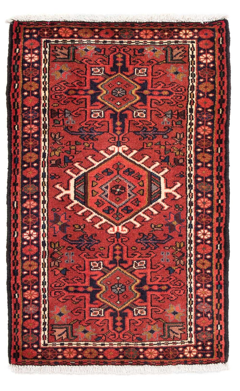 Tappeto Persero - Nomade - 105 x 65 cm - rosso scuro