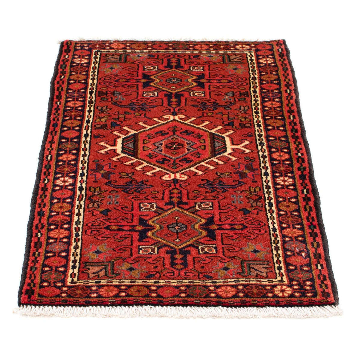 Tappeto Persero - Nomade - 105 x 65 cm - rosso scuro