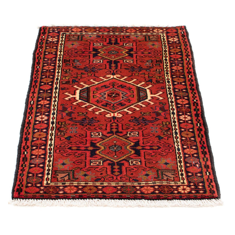 Tappeto Persero - Nomade - 105 x 65 cm - rosso scuro