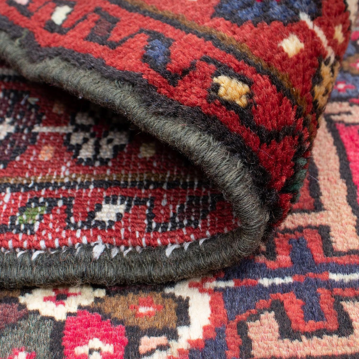 Tappeto Persero - Nomade - 105 x 70 cm - rosso scuro