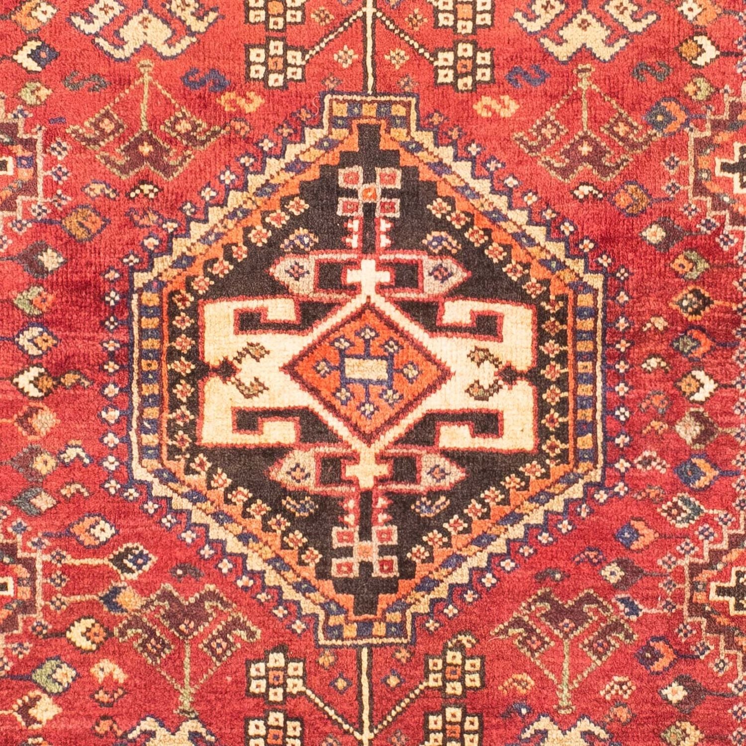 Tappeto Persero - Nomade - 153 x 106 cm - rosso scuro