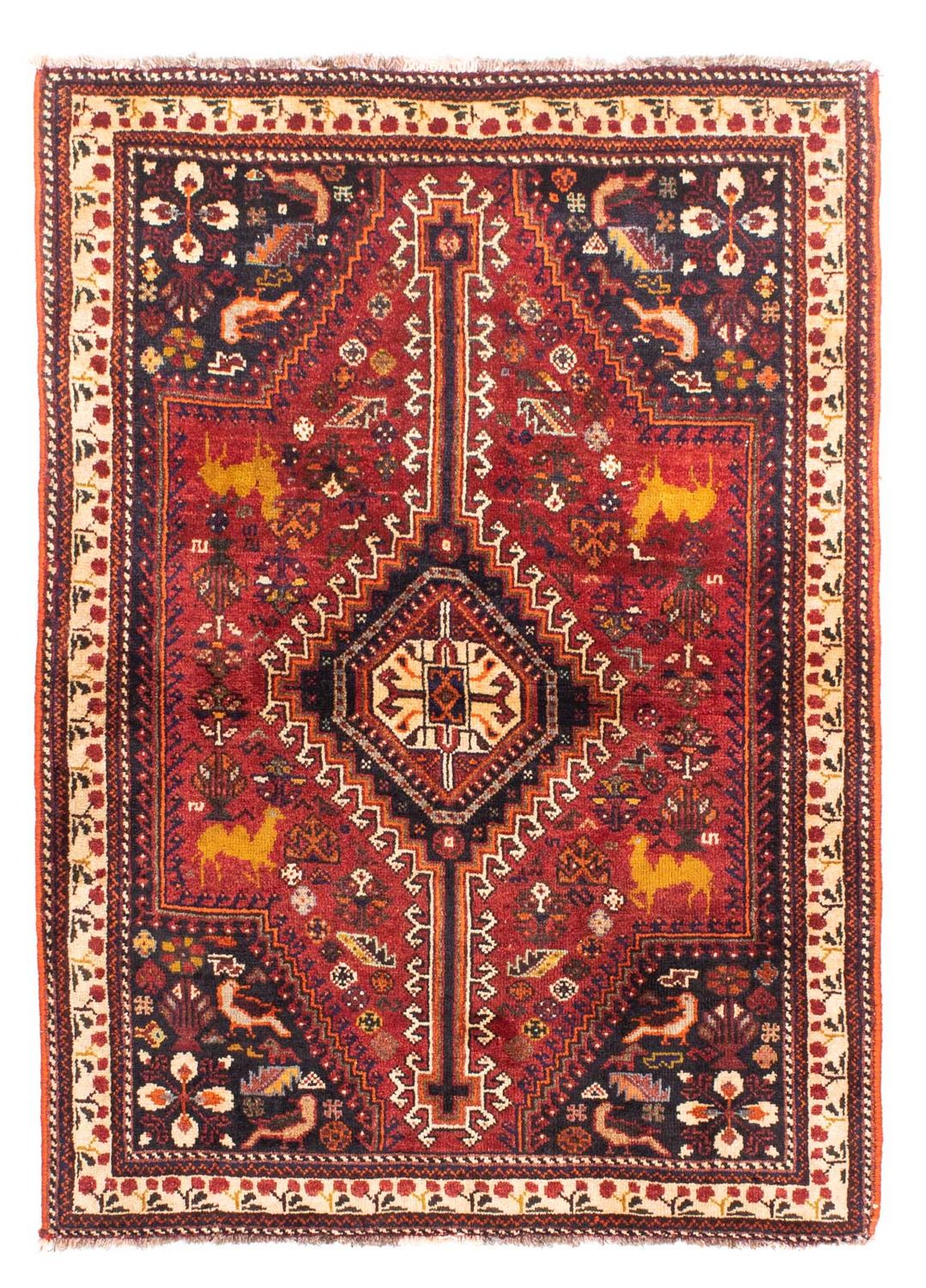 Tappeto Persero - Nomade - 165 x 113 cm - rosso scuro