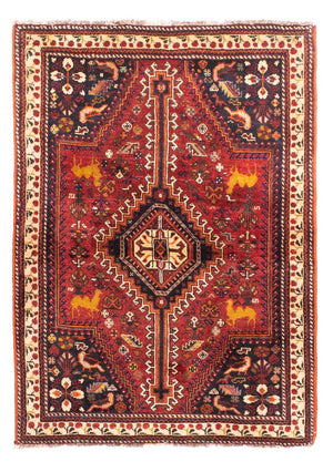 Tappeto Persero - Nomade - 165 x 113 cm - rosso scuro