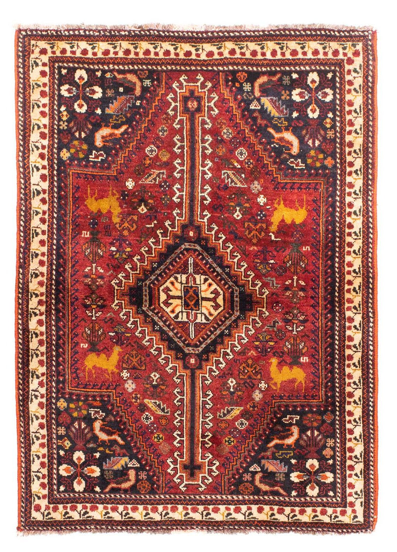 Tappeto Persero - Nomade - 165 x 113 cm - rosso scuro