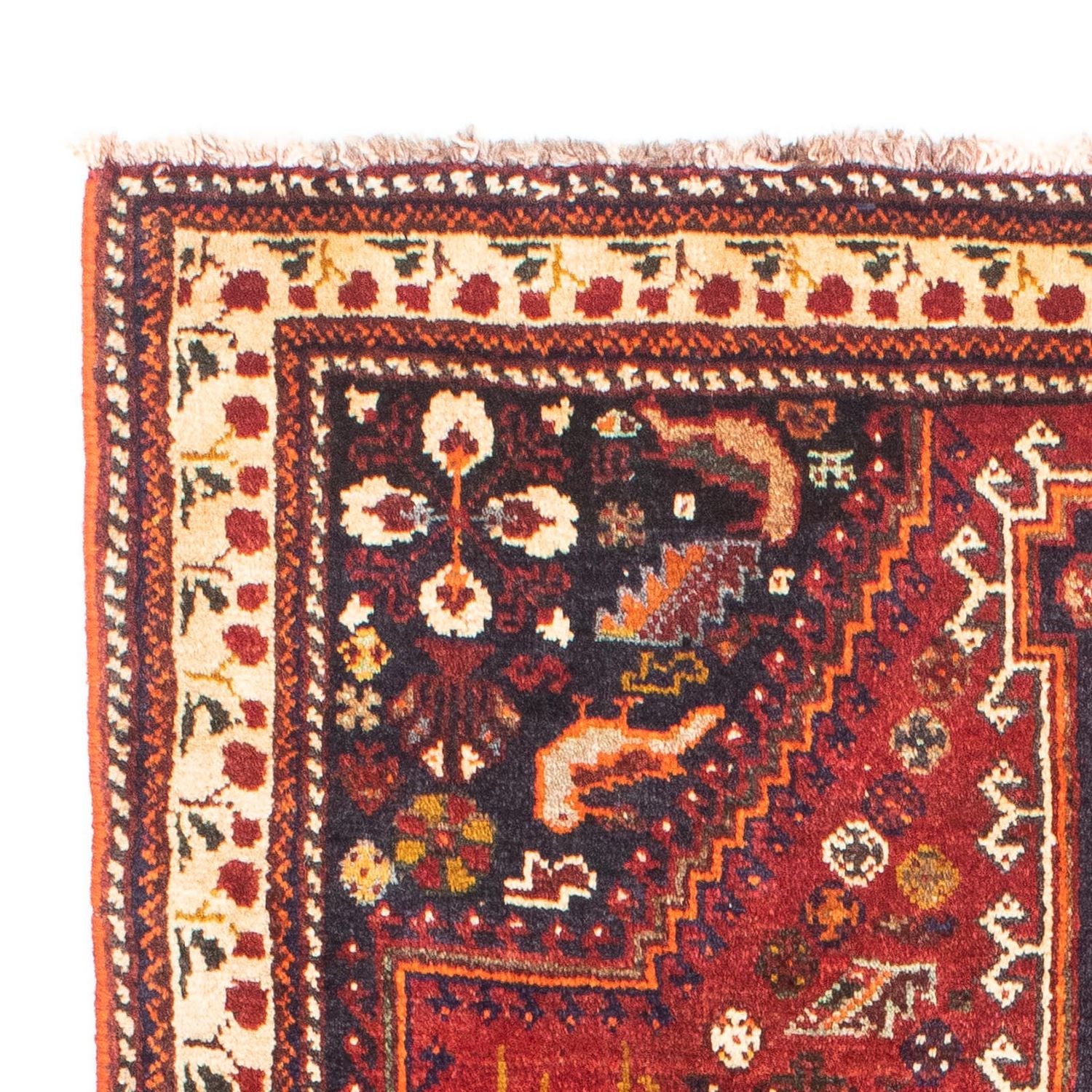Tappeto Persero - Nomade - 165 x 113 cm - rosso scuro