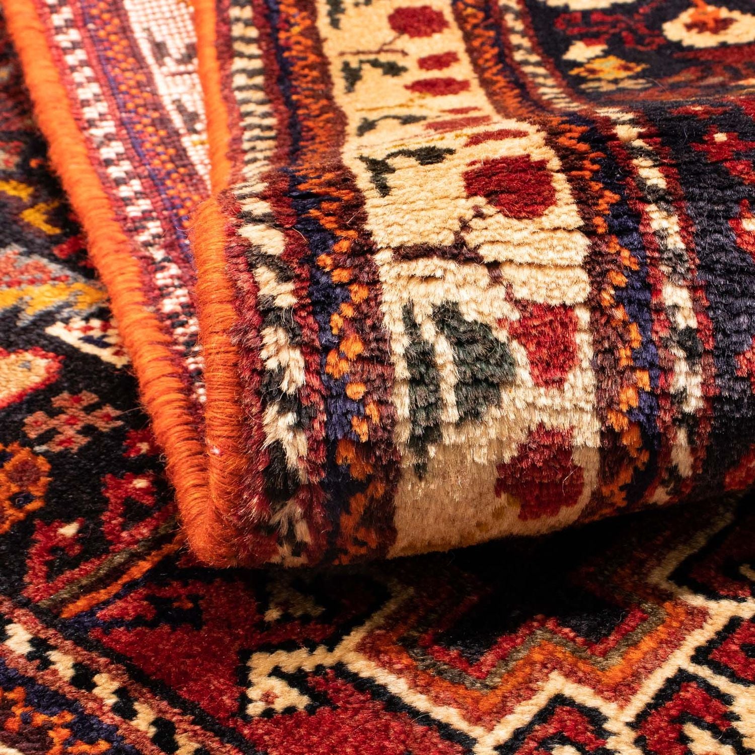 Tappeto Persero - Nomade - 165 x 113 cm - rosso scuro