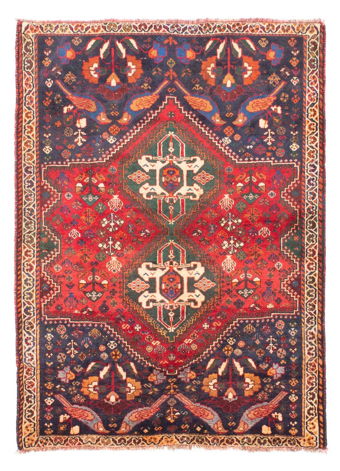 Tappeto Persero - Nomade - 156 x 114 cm - rosso scuro