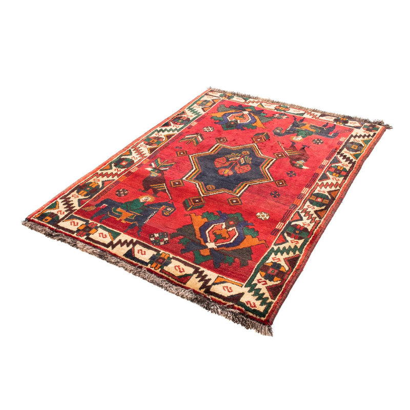 Tappeto Persero - Nomade - 159 x 117 cm - rosso scuro